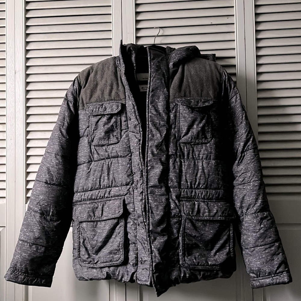 Abercrombie boy jacket 15/16 grey color